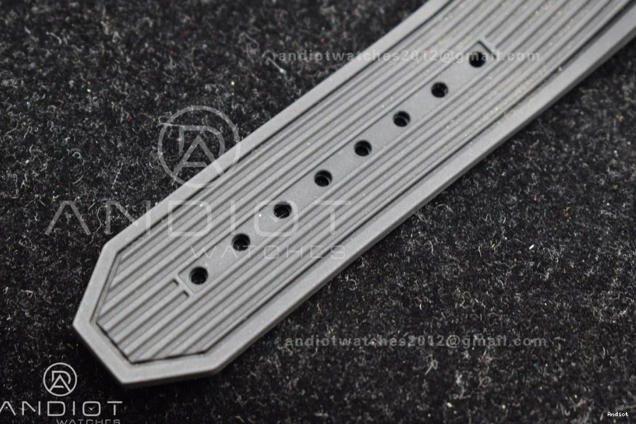 Skeleton 1:1 Best Unico Dial Black Titanium Big Rubber Black ZF Strap Edition Bang Hublot On A1280 0214